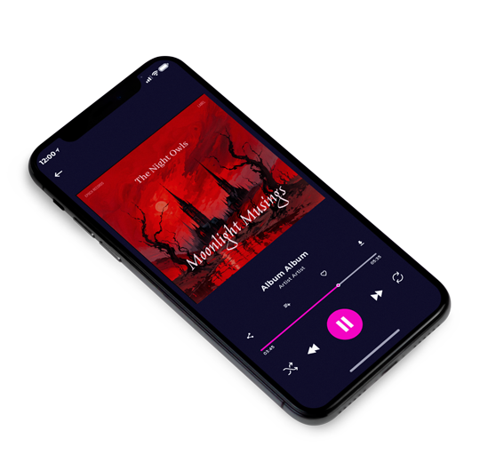 3D view of Premade Heavy Metal & Gothic Metal Album Cover - Moccaccino #16413 | AlbumArtZone*