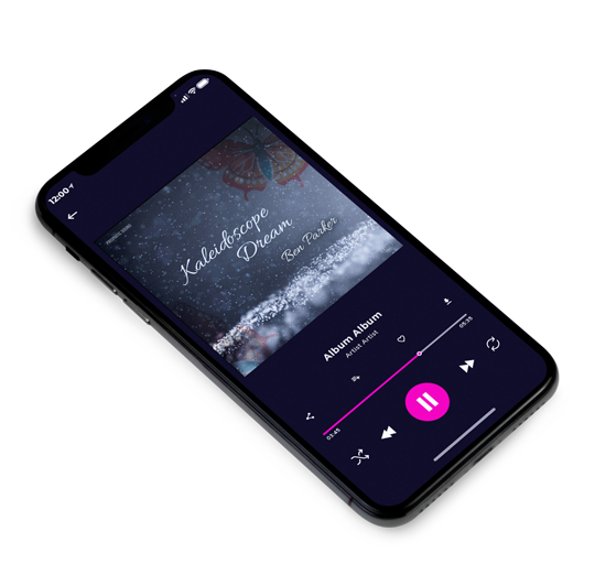 3D view of Premade Electronica & Ambient Album Cover - Tuna #16481 | AlbumArtZone*