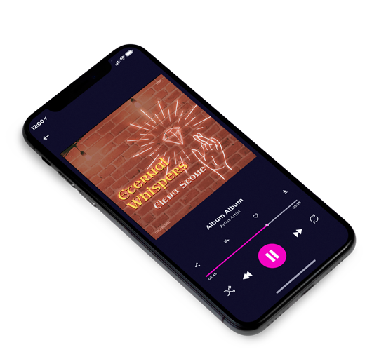 3D view of Premade Contemporary Music Album Cover - Old Copper #16517 | AlbumArtZone*
