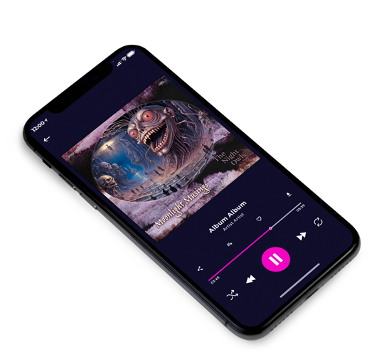 3D view of Premade Electronica & Ambient Album Cover - Baltic Sea #16573 | AlbumArtZone*