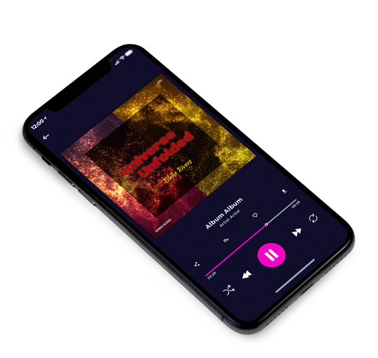 3D view of Premade Electronica & Ambient Album Cover - Coffee Bean #16577 | AlbumArtZone*