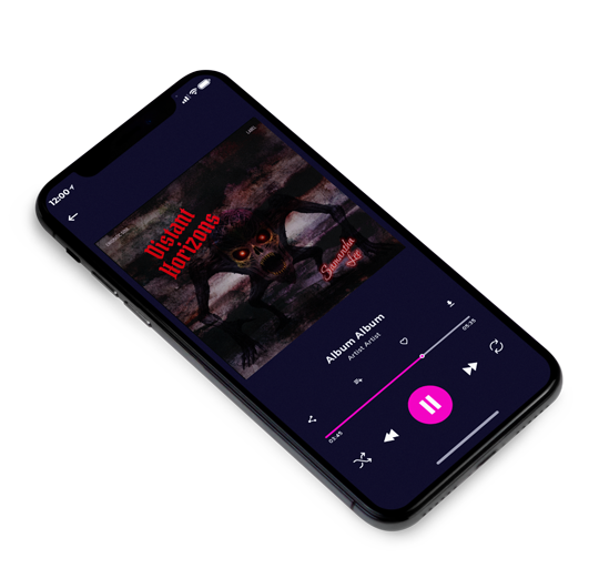 3D view of Premade Podcast Album Cover - Cod Gray #16597 | AlbumArtZone*