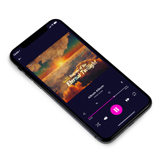 3D view of Premade Electronica & Ambient Album Cover - Shingle Fawn #16633 | AlbumArtZone*