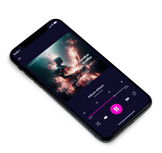 3D view of Premade Electronica & Ambient Album Cover - Rodeo Dust #16649 | AlbumArtZone*