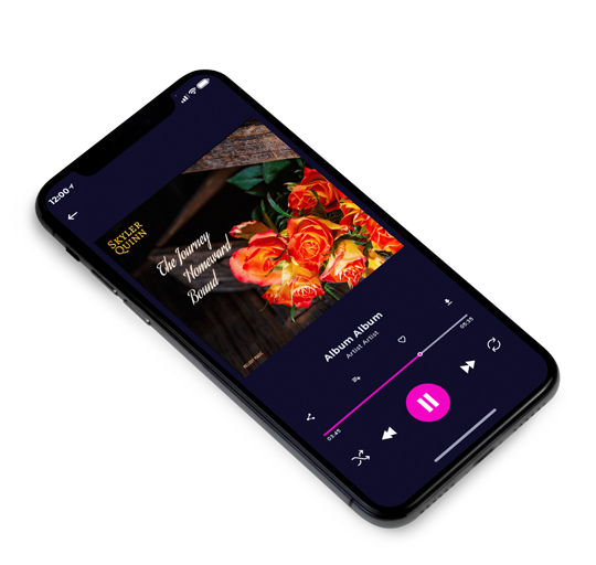 3D view of Premade Pop Album Cover - Night Rider #16735 | AlbumArtZone*