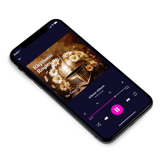 3D view of Premade Classical & Romantic Music Album Cover - Sambuca #16772 | AlbumArtZone*