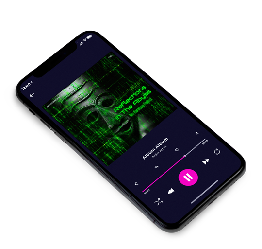 3D view of Premade Electronica & Ambient Album Cover - Gordons Green #16793 | AlbumArtZone*