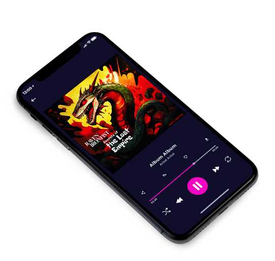 3D view of Premade Rock,Punk & Alternative Album Cover - Asphalt #16908 | AlbumArtZone*