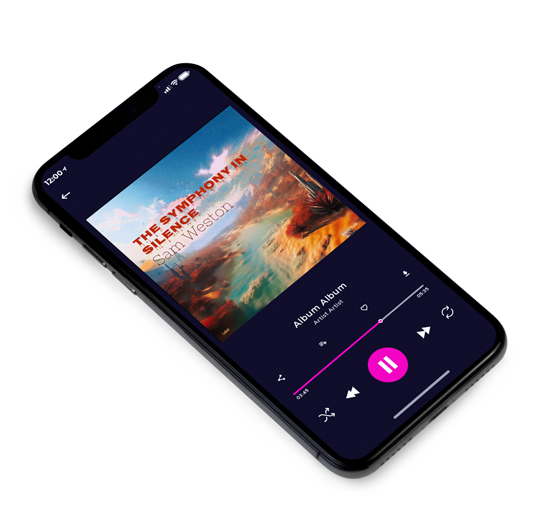 3D view of Premade Electronica & Ambient Album Cover - Makara #17131 | AlbumArtZone*