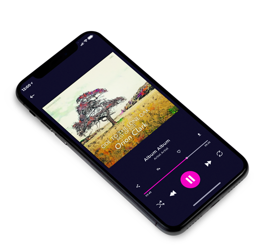 3D view of Premade Indie & Folk Music Album Cover - Beryl Green #17187 | AlbumArtZone*