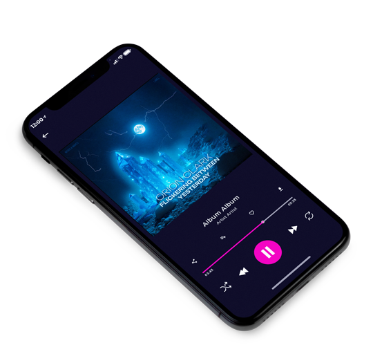 3D view of Premade Electronica & Ambient Album Cover - Downriver #17220 | AlbumArtZone*