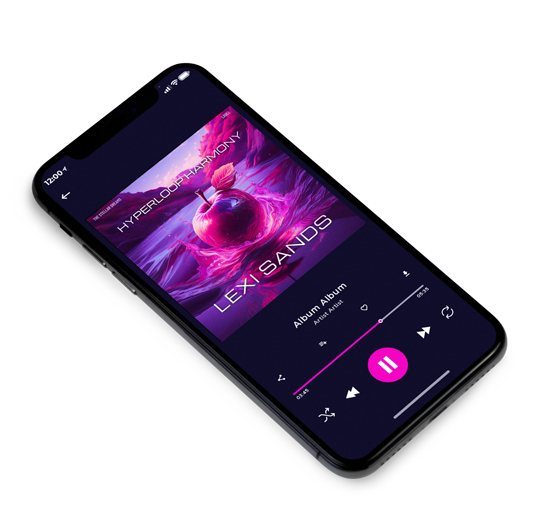 3D view of Premade Pop Album Cover - Valentino #17291 | AlbumArtZone*