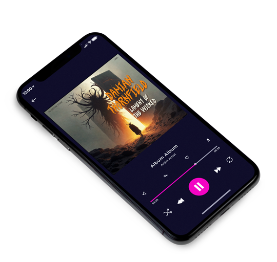 3D view of Premade Electronica & Ambient Album Cover - Armadillo #17354 | AlbumArtZone*