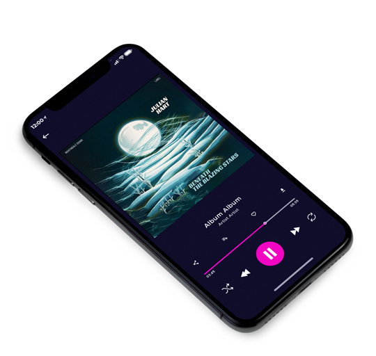 3D view of Premade Electronica & Ambient Album Cover - Tasman #17431 | AlbumArtZone*