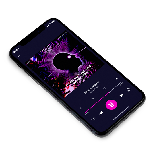 3D view of Premade EDM, House & Dub Book Cover - Fuchsia Pink #17550 | AlbumArtZone*