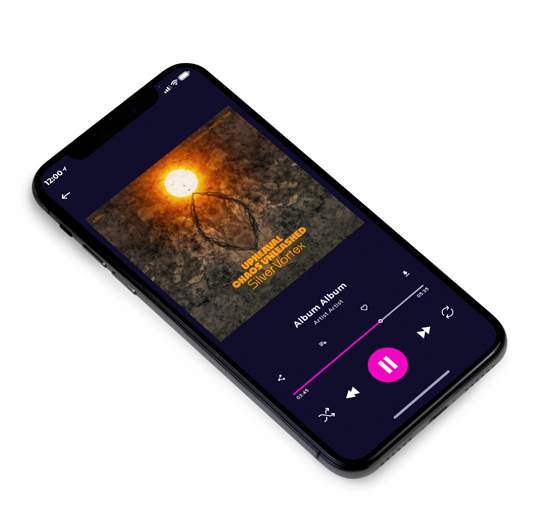 3D view of Premade Electronica & Ambient Album Cover - Bistre #17749 | AlbumArtZone*
