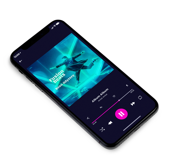 3D view of Premade Dance & House Album Cover - Blue Lagoon #17779 | AlbumArtZone*