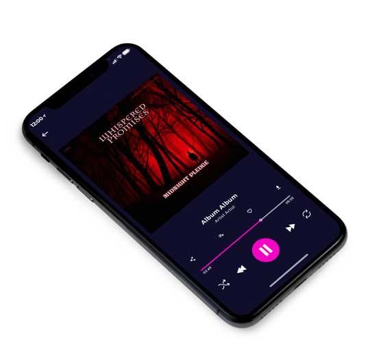3D view of Premade Electronica & Ambient Album Cover - Asphalt #17800 | AlbumArtZone*