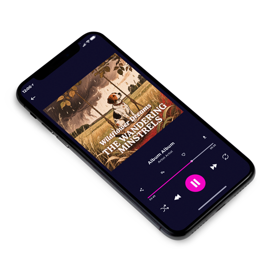 3D view of Premade Country & Acoustic Album Cover - Shingle Fawn #17811 | AlbumArtZone*