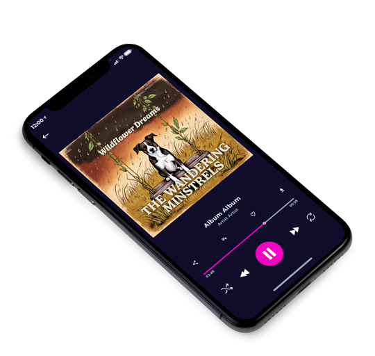 3D view of Premade Indie & Folk Music Album Cover - Potters Clay #17817 | AlbumArtZone*