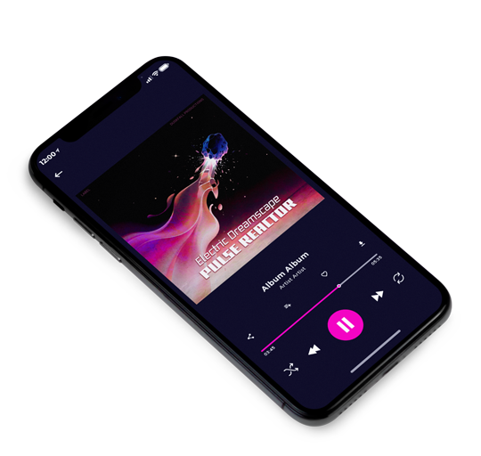 3D view of Premade Electronica & Ambient Album Cover - Tamarind #17867 | AlbumArtZone*