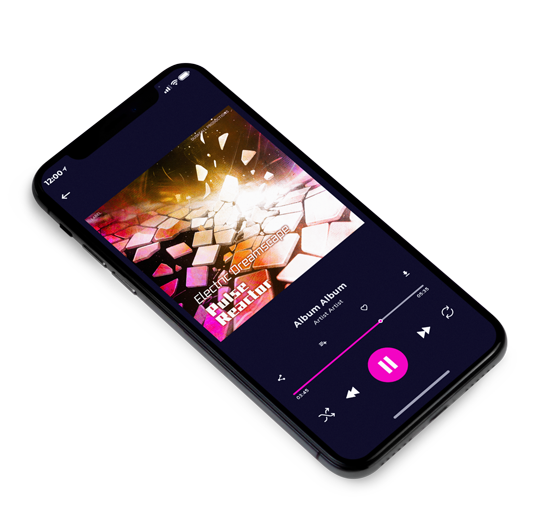 3D view of Premade Electronica & Ambient Album Cover - Just Right #17868 | AlbumArtZone*