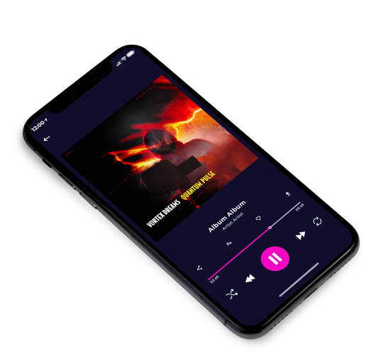 3D view of Premade Electronica & Ambient Album Cover - Tuscany #17879 | AlbumArtZone*