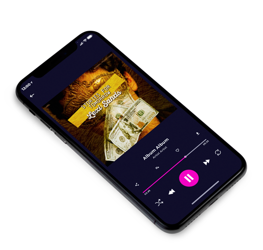 3D view of Premade Pop Album Cover - Laser #17899 | AlbumArtZone*