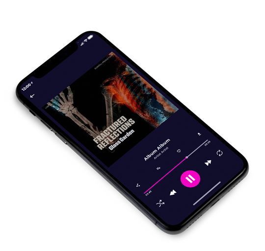 3D view of Premade Electronica & Ambient Book Cover - Night Rider #17902 | AlbumArtZone*