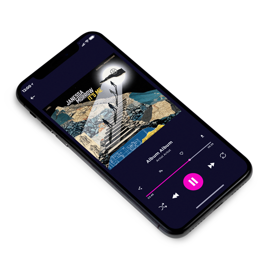 3D view of Premade Electronica & Ambient Album Cover - Shark #17930 | AlbumArtZone*