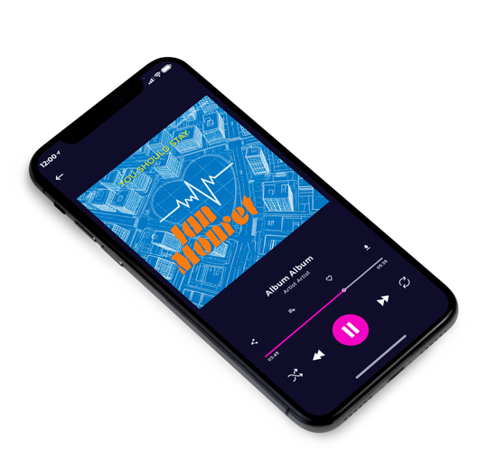3D view of Premade Pop Album Cover - Matisse #17995 | AlbumArtZone*