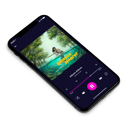 3D view of Premade Pop Album Cover - Axolotl #18088 | AlbumArtZone*