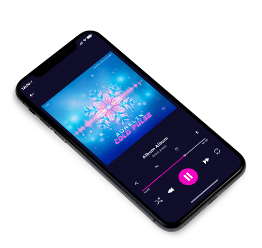 3D view of Premade Dance & House Album Cover - Boston Blue #18196 | AlbumArtZone*