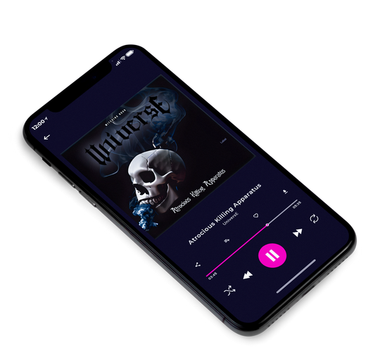 3D view of Premade Heavy Metal & Gothic Metal Album Cover - Cinder #20540 | AlbumArtZone*