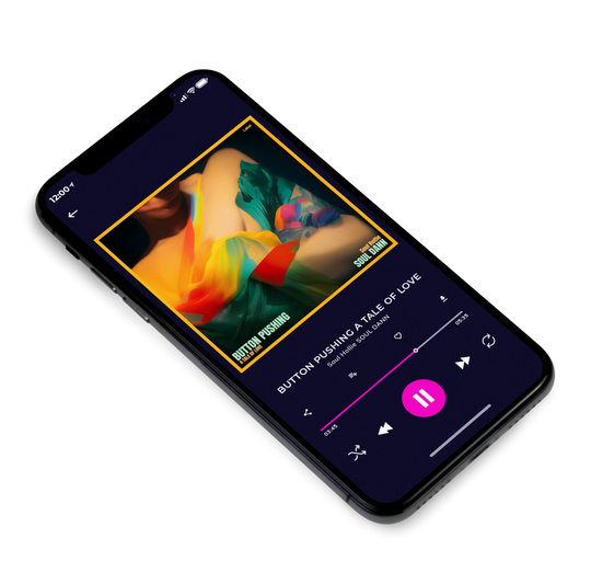 3D view of Premade Pop Album Cover - Fire Bush #20810 | AlbumArtZone*