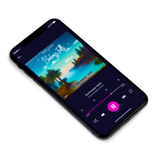 3D view of Premade Pop Album Cover - Calypso #20991 | AlbumArtZone*