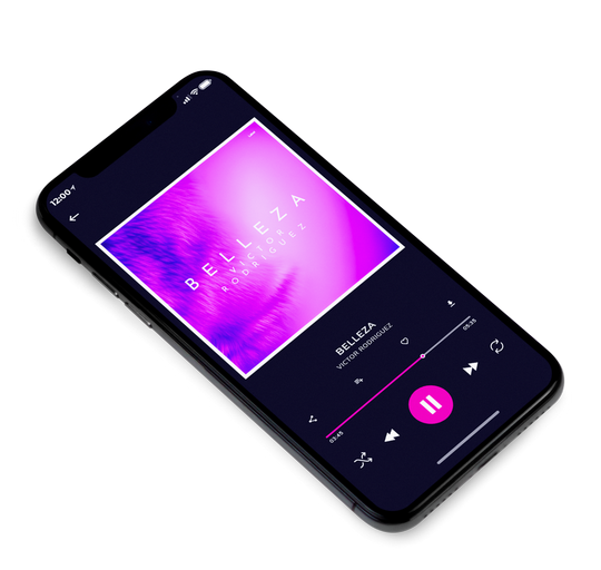 3D view of Premade Dance & House Album Cover - Heliotrope #21191 | AlbumArtZone*