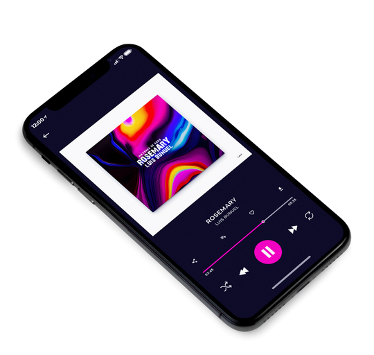 3D view of Premade Pop Album Cover - Violet #21194 | AlbumArtZone*