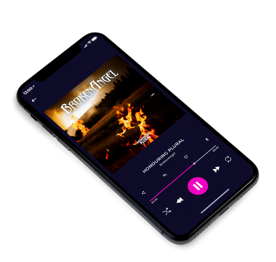 3D view of Premade Heavy Metal & Gothic Metal Album Cover - Di Serria #21290 | AlbumArtZone*