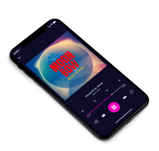 3D view of Premade Pop Album Cover - Blue Bayoux #21351 | AlbumArtZone*