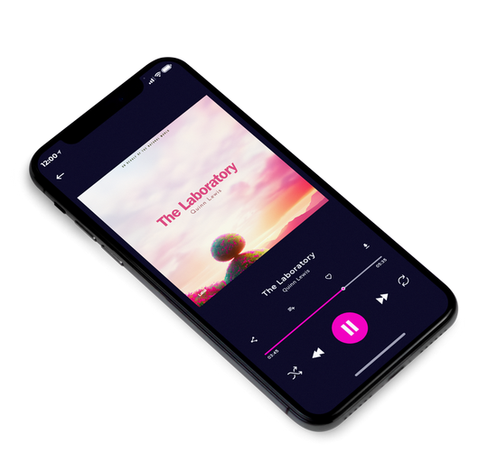 3D view of Premade Pop Album Cover - Almond #21818 | AlbumArtZone*