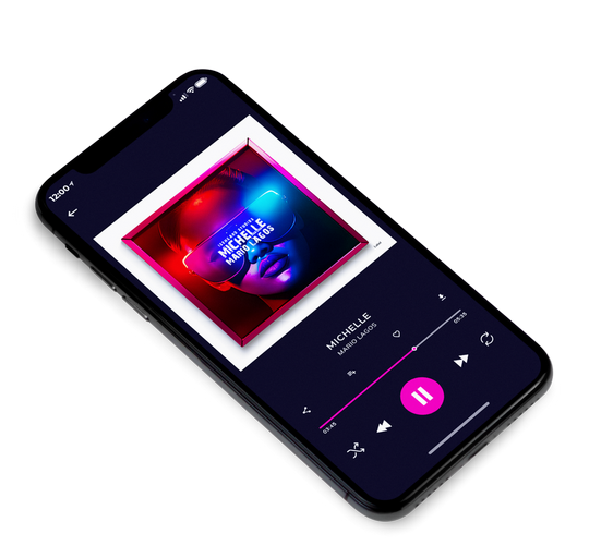3D view of Premade Pop Album Cover - Charm #21826 | AlbumArtZone*