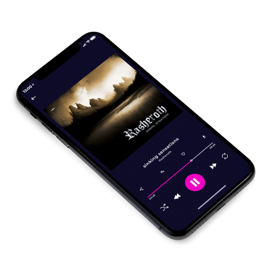 3D view of Premade Heavy Metal & Gothic Metal Album Cover - Akaroa #21858 | AlbumArtZone*