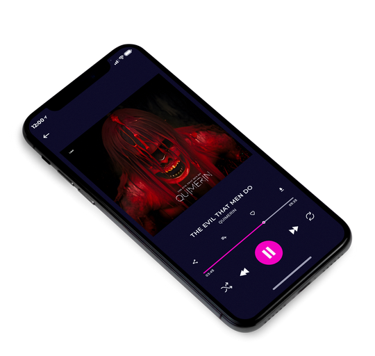 3D view of Premade Heavy Metal & Gothic Metal Album Cover - Asphalt #21879 | AlbumArtZone*