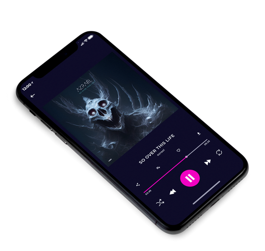 3D view of Premade Heavy Metal & Gothic Metal Album Cover - Mirage #22018 | AlbumArtZone*