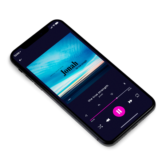 3D view of Premade Pop Album Cover - Boston Blue #22067 | AlbumArtZone*