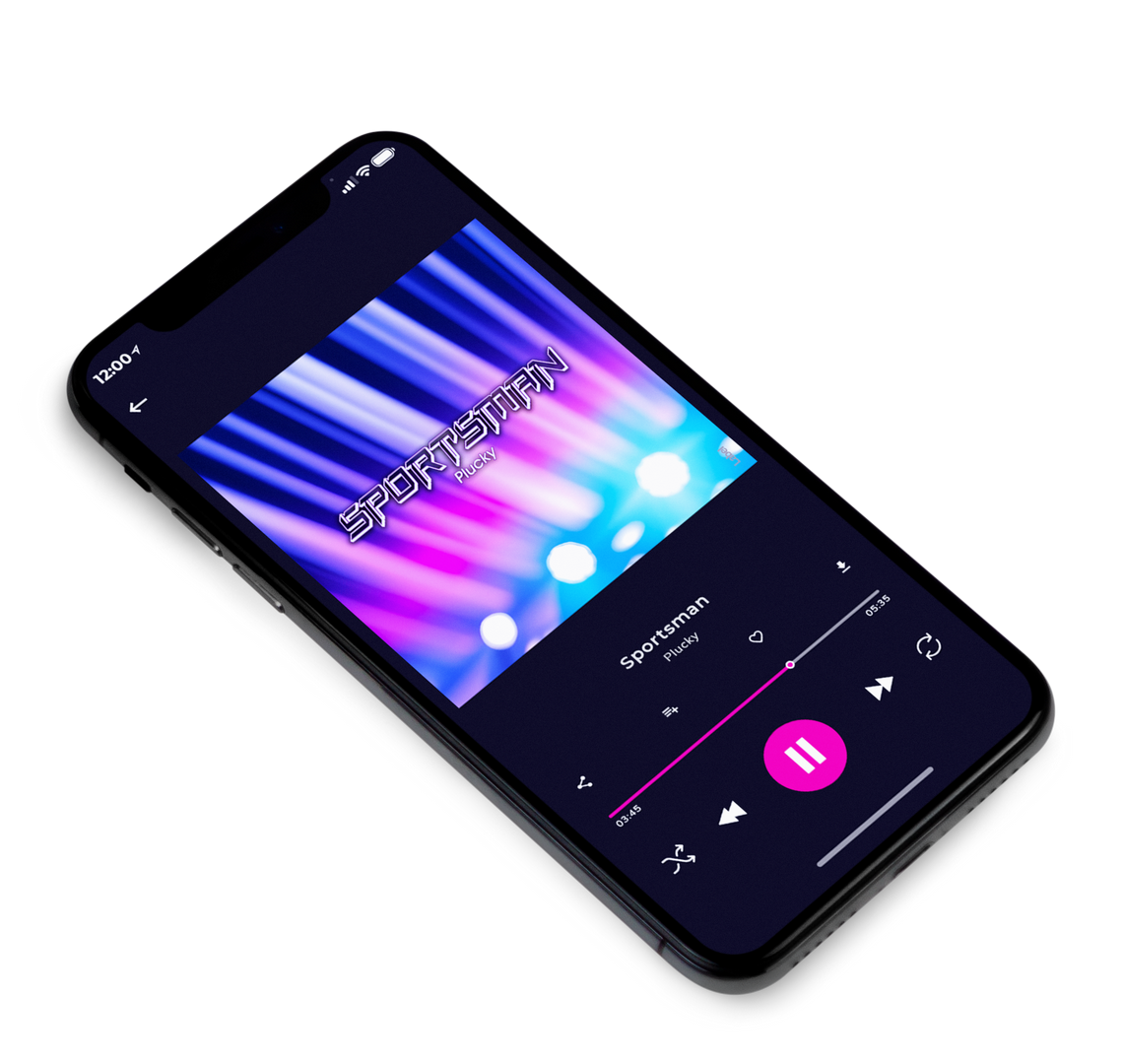 3D view of Premade EDM, House & Dub Album Cover - Royal Blue #22994 | AlbumArtZone*
