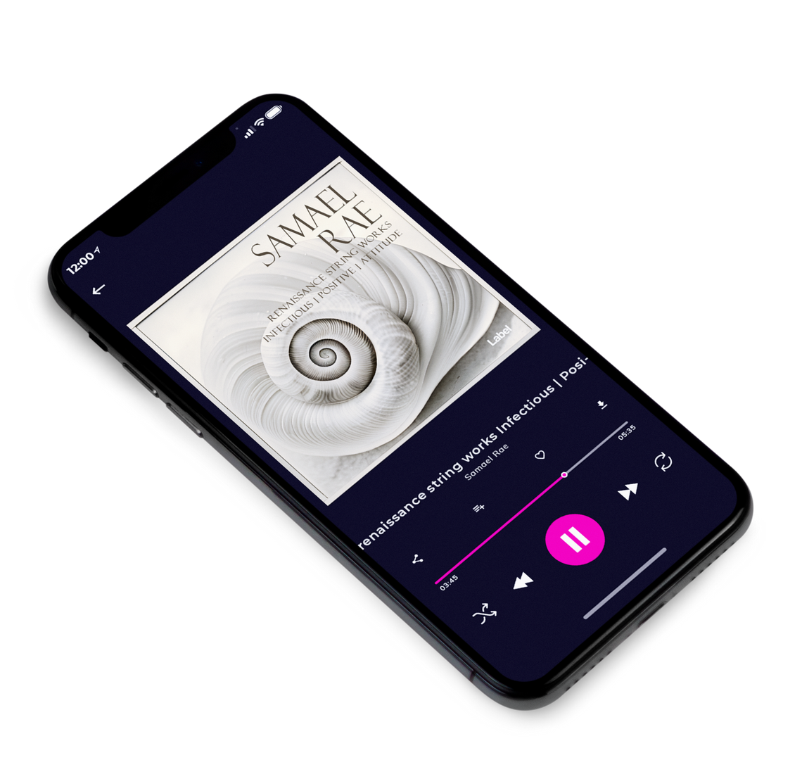 3D view of Premade Classical & Romantic Music Album Cover - Sisal #23120 | AlbumArtZone*