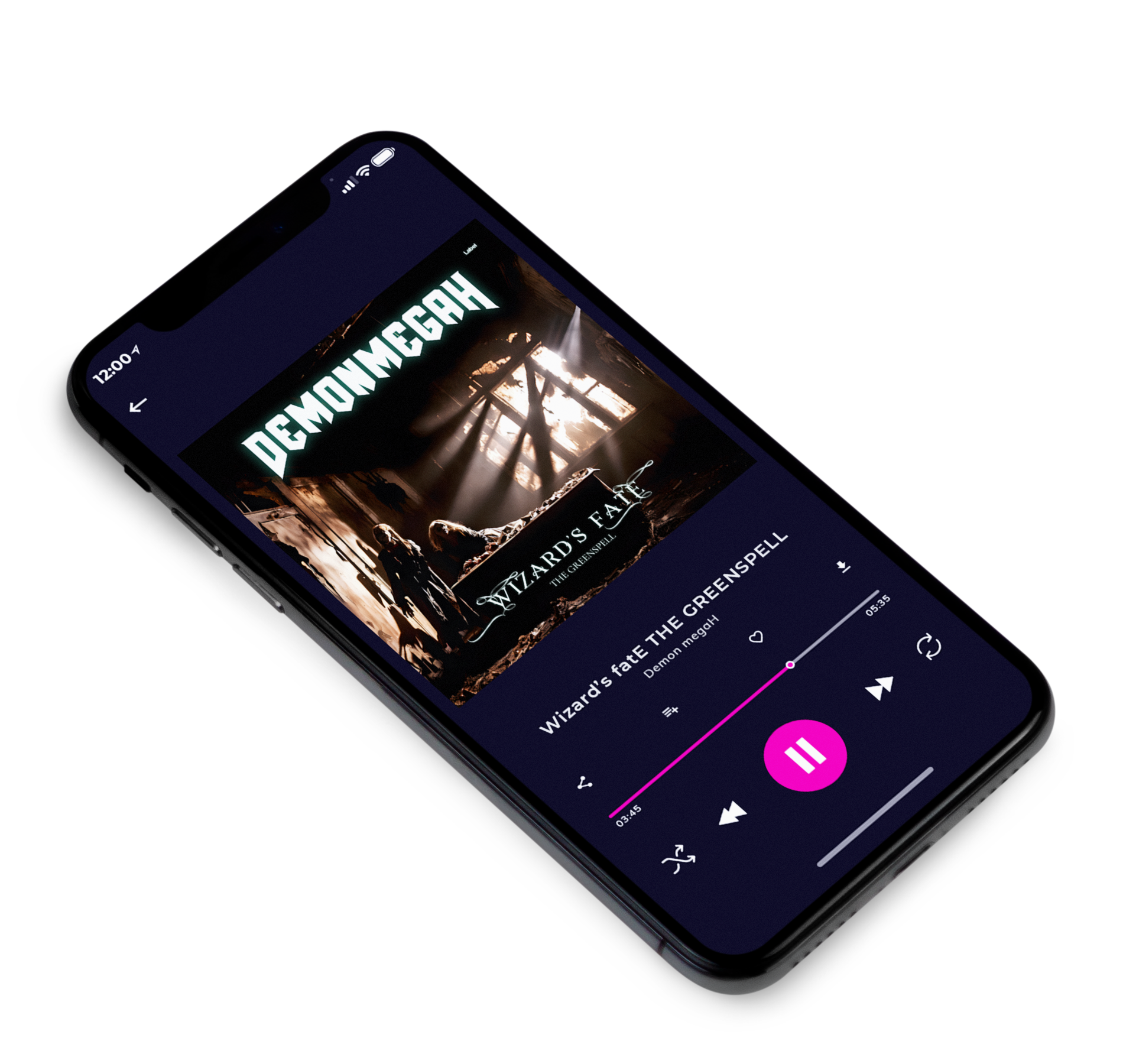 3D view of Premade Rock,Punk & Alternative Album Cover - Akaroa #23560 | AlbumArtZone*