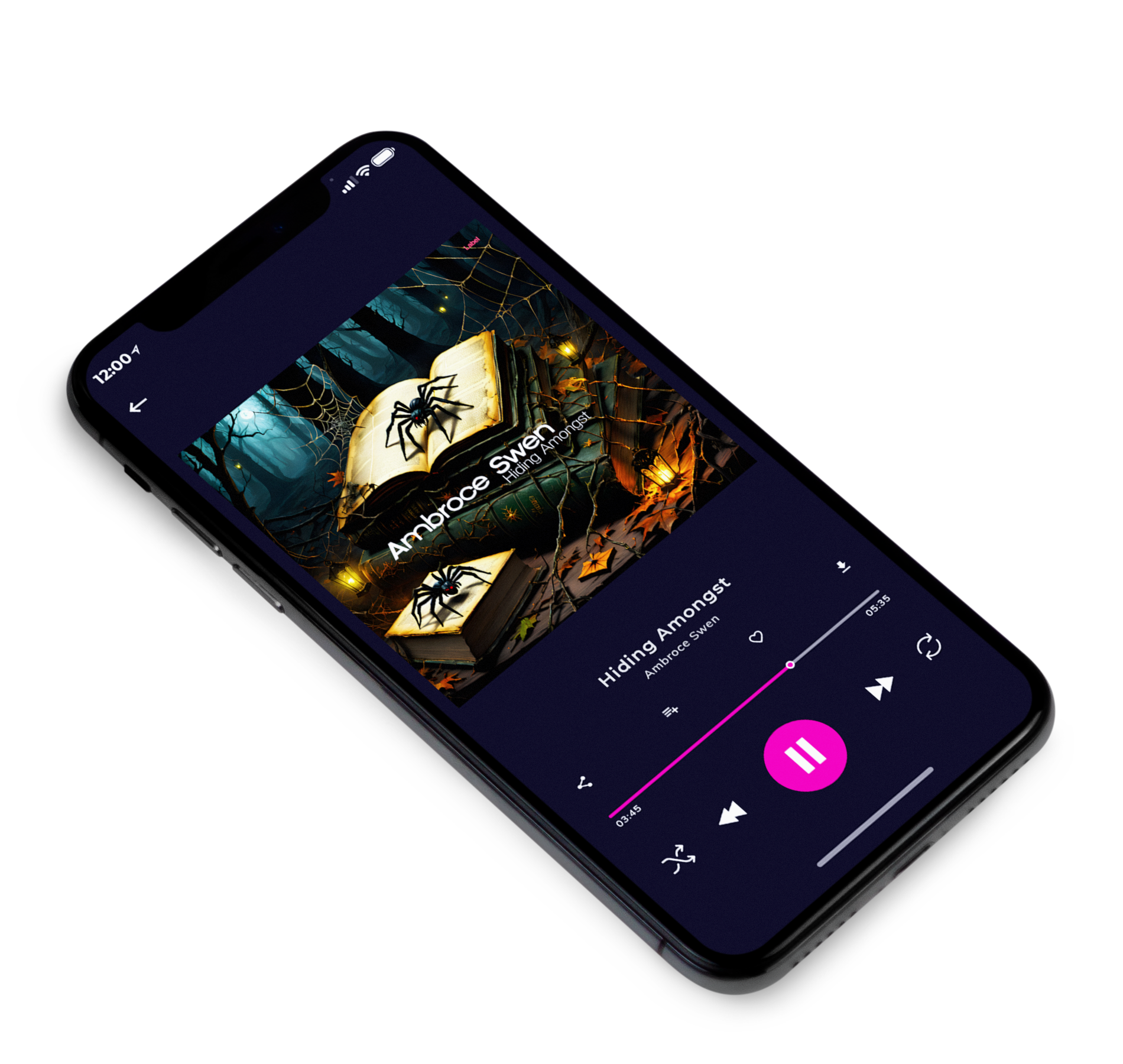 3D view of Premade Rock,Punk & Alternative Album Cover - Calico #23616 | AlbumArtZone*
